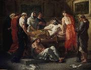Eugene Delacroix Last Words of the Emperor Marcus Aurelius oil painting artist